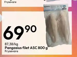 Gigaboks Pangasius filet ASC 800 g tilbud