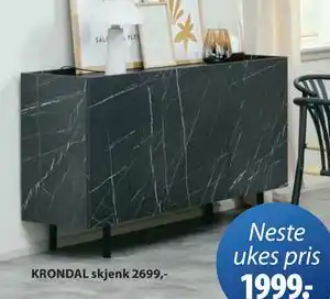 JYSK KRONDAL skjenk tilbud