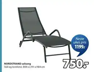JYSK NORDSTRAND solseng tilbud