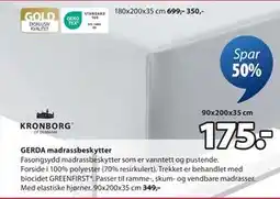 JYSK GERDA madrassbeskytter tilbud