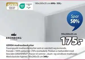 JYSK GERDA madrassbeskytter tilbud