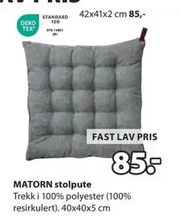 JYSK MATORN stolpute tilbud