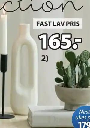 JYSK INGEMAR vase tilbud