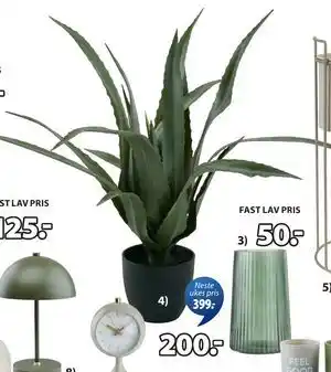 JYSK CELIUS kunstig plante tilbud