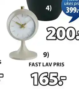 JYSK KIM klokke tilbud