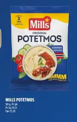 Coop Obs MILLS POTETMOS tilbud