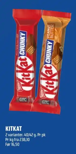 Coop Obs KITKAT tilbud