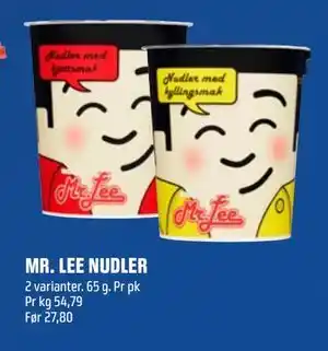 Coop Obs MR. LEE NUDLER tilbud