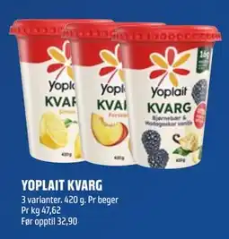 Coop Obs YOPLAIT KVARG tilbud