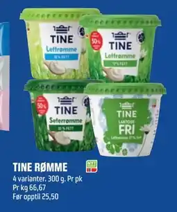 Coop Obs TINE RØMME tilbud