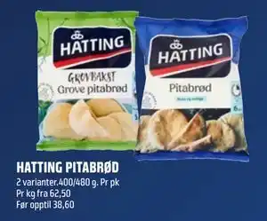 Coop Obs HATTING PITABRØD tilbud