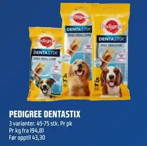 Coop Obs PEDIGREE DENTASTIX tilbud