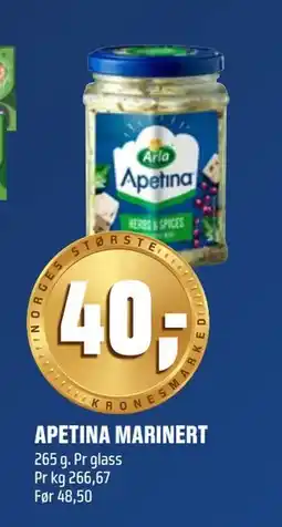 Coop Obs APETINA MARINERT tilbud