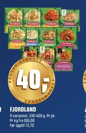 Coop Obs FJORDLAND tilbud