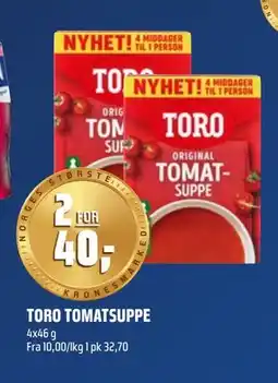 Coop Obs TORO TOMATSUPPE tilbud