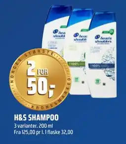Coop Obs H&S SHAMPOO tilbud