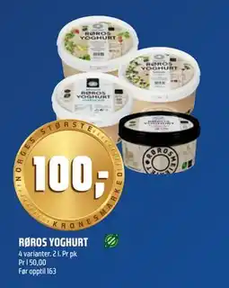 Coop Obs RØROS YOGHURT tilbud