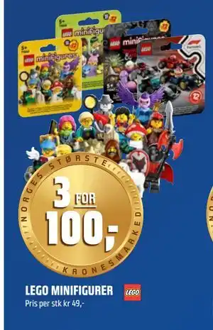 Coop Obs LEGO MINIFIGURER tilbud