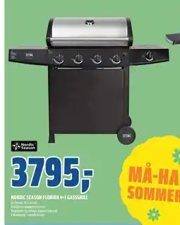 Coop Obs NORDIC SEASON FLORIDA 4+1 GASSGRILL tilbud