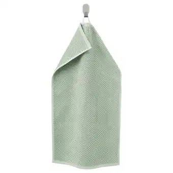 IKEA Gulvial Håndkle, lys grågrønn, 40x70 cm tilbud