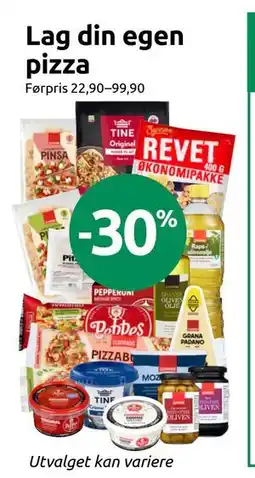 Joker Lag din egen pizza tilbud