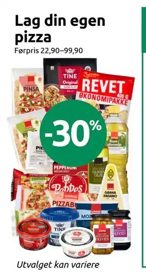 Joker Lag din egen pizza tilbud