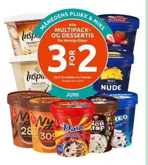 Joker Alle MULTIPACK- OG DESSERTIS tilbud