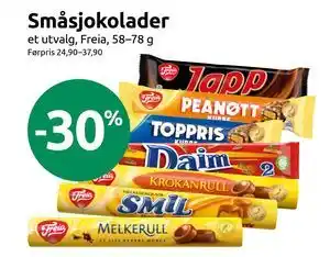 Joker Småsjokolader tilbud