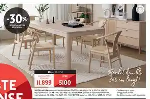 Bohus 30% PÅ SOUTHAMPTON SPISEBORD tilbud