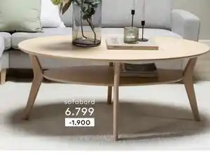 Skeidar Ronja sofabord tilbud