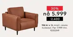 Skeidar Jessie hvilestol tilbud