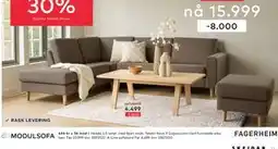 Skeidar Hedda 2,5-seter tilbud