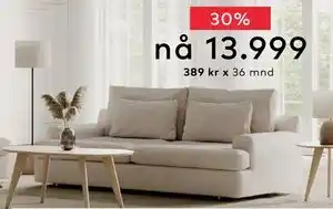 Skeidar Roma 3-seter XL tilbud