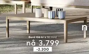 Skeidar Bord tilbud
