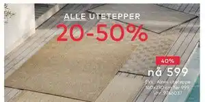 Skeidar Alnes uteteppe tilbud