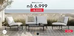 Skeidar Vega sofagruppe tilbud