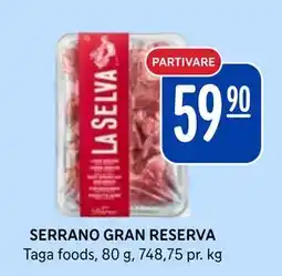 Rema 1000 SERRANO GRAN RESERVA tilbud