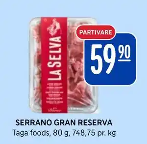 Rema 1000 SERRANO GRAN RESERVA tilbud