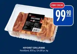 Rema 1000 KRYDRET GRILLRIBBE tilbud