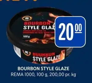 Rema 1000 BOURBON STYLE GLAZE tilbud