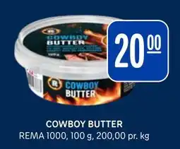 Rema 1000 COWBOY BUTTER tilbud