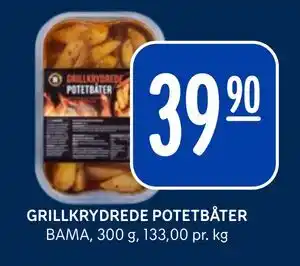 Rema 1000 GRILLKRYDREDE POTETBÅTER tilbud