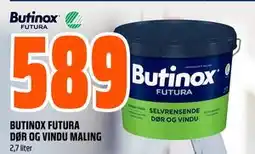 Obs Bygg BUTINOX FUTURA DØR OG VINDU MALING tilbud