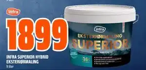 Obs Bygg INFRA SUPERIOR HYBRID EKSTERIØRMALING tilbud