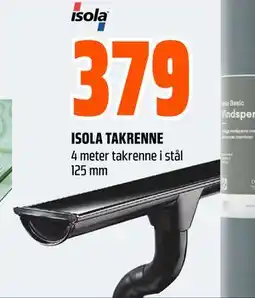 Obs Bygg ISOLA TAKRENNE tilbud