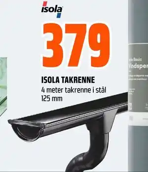 Obs Bygg ISOLA TAKRENNE tilbud