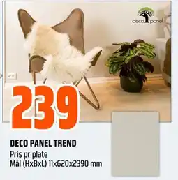 Obs Bygg DECO PANEL TREND tilbud