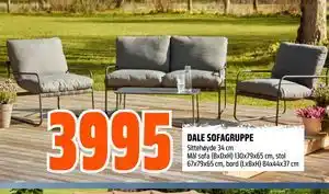 Obs Bygg DALE SOFAGRUPPE tilbud