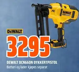 Obs Bygg DEWALT DCN660N DYKKERTPISTOL tilbud
