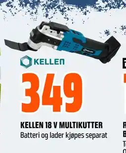 Obs Bygg KELLEN 18 V MULTIKUTTER tilbud